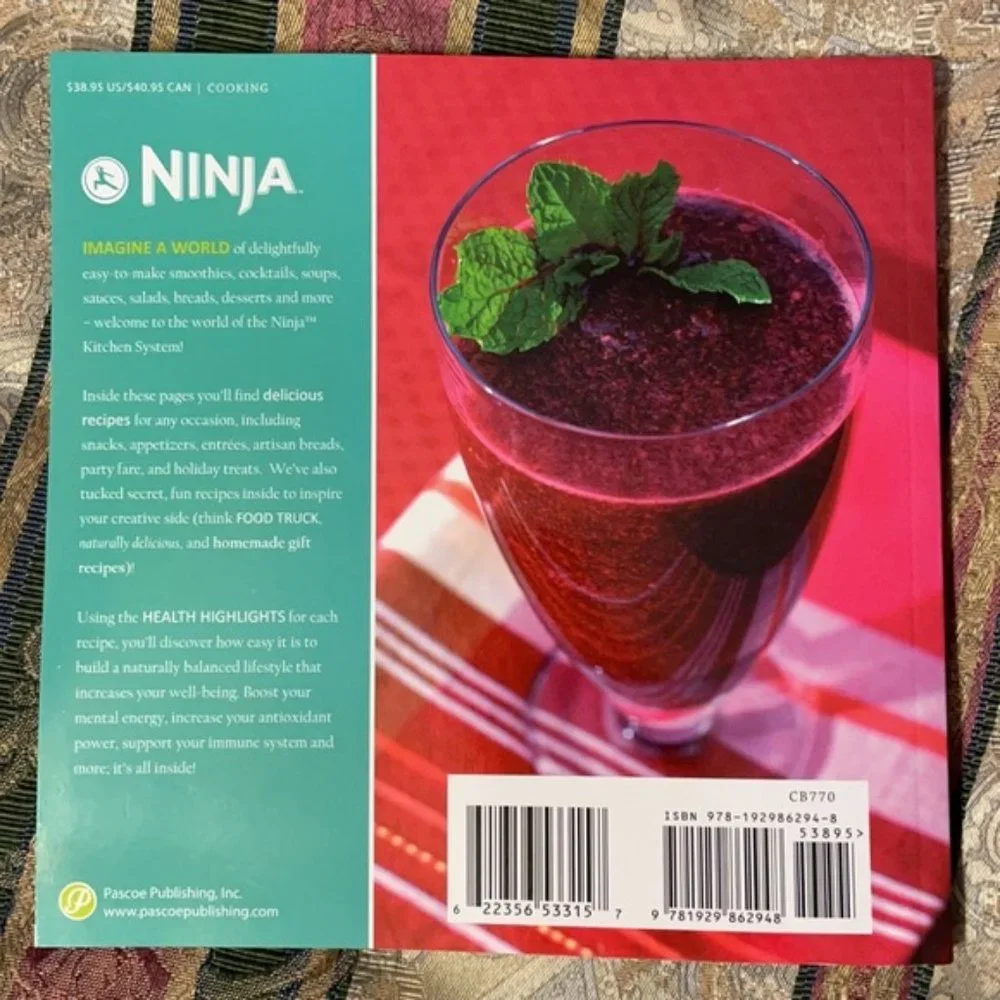 NINJA COOKBOOK - MAKE IT FRESH, MAKE IT DELICIOUS cookbook